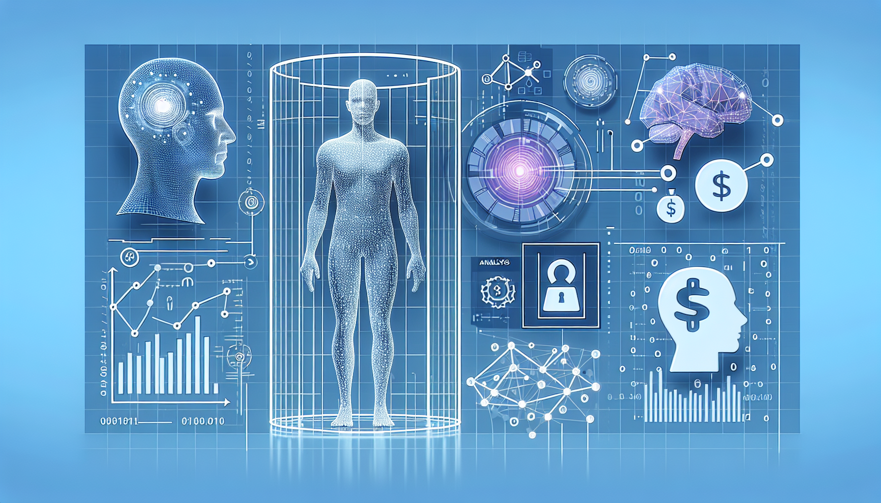 3D Body Modeling: The Next Frontier in AI and Investment Opp - AI Generated Illustration