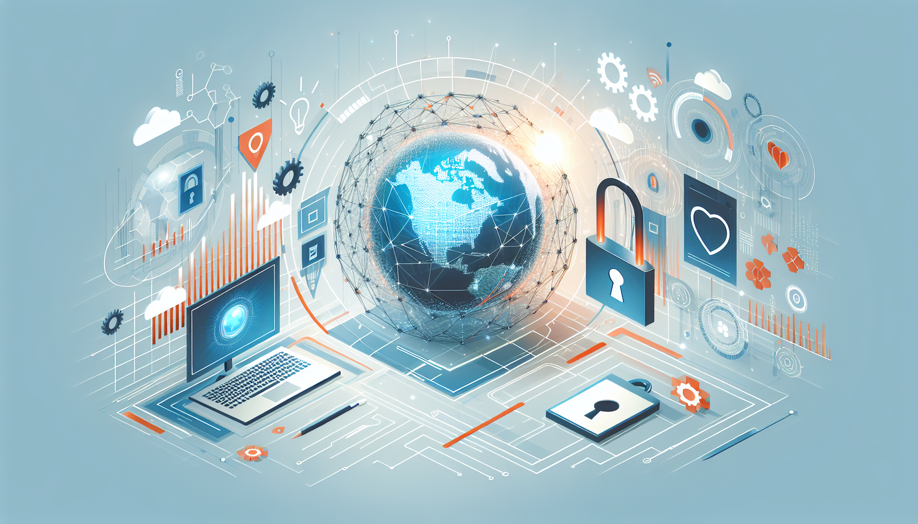 Quantum Computing Encryption: The Next Frontier Amidst Emerg - AI Generated Illustration