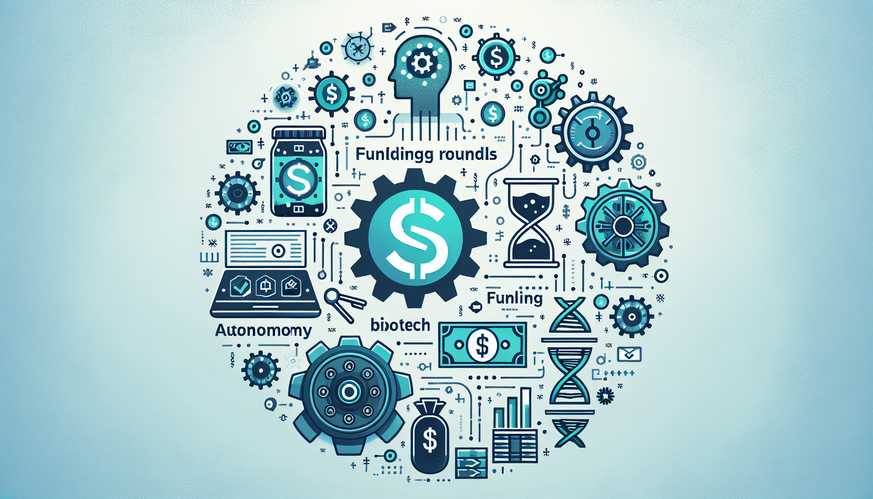 🚨 BREAKING: The Week’s 10 Biggest Funding Rounds: AI, Autono - AI Generated Illustration