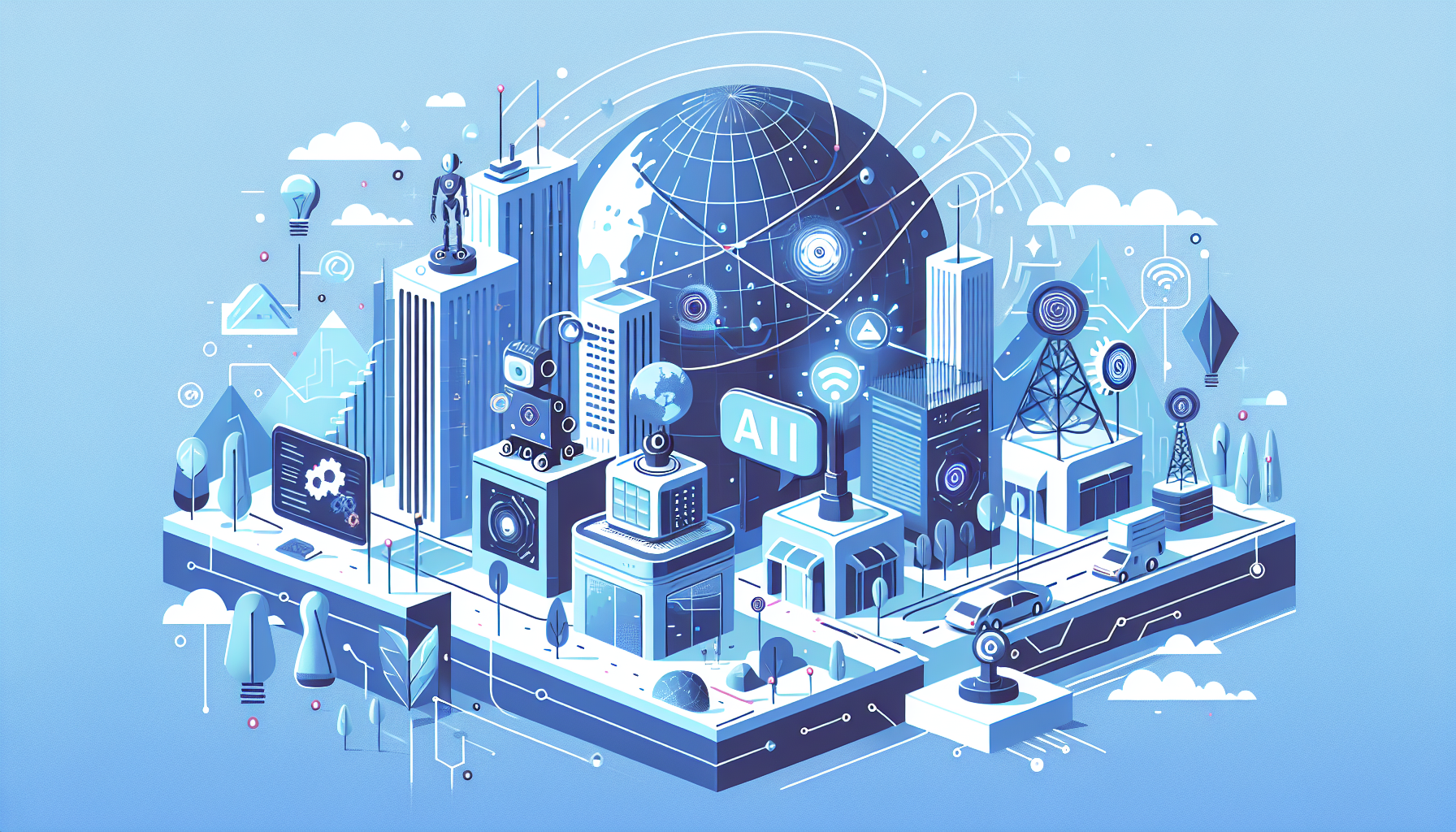 The Real Impact of IPv6 Adoption Trends: Internet Technolog - AI Generated Illustration