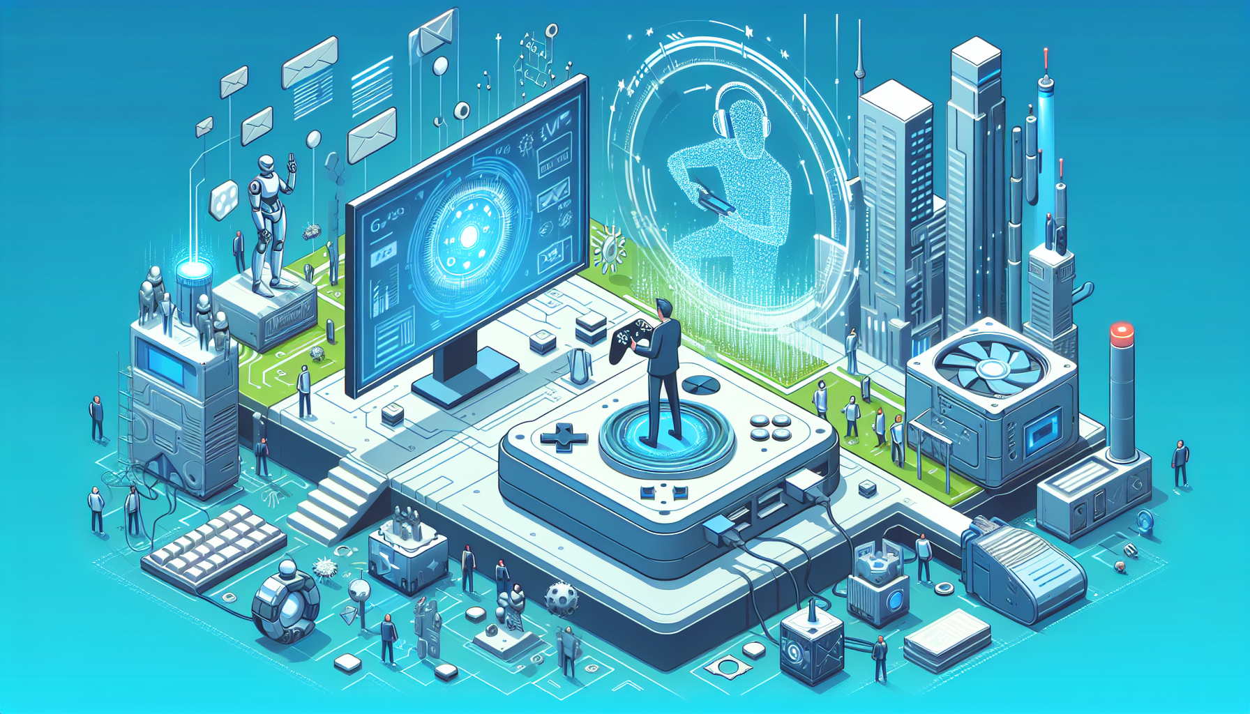 AI in Game Development: The Next Frontier of Innovation - AI Generated Illustration
