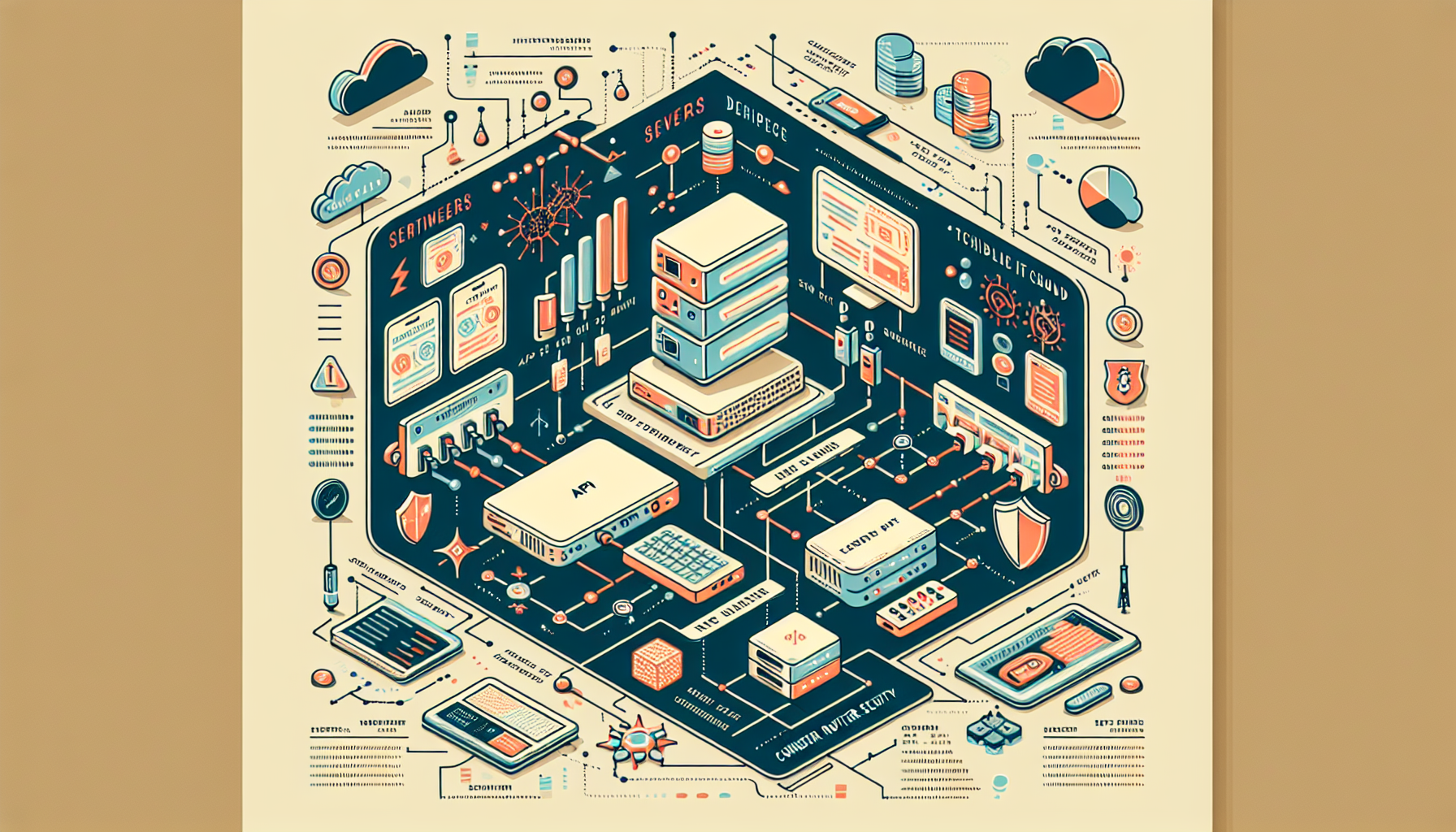 Consumer Router Security: A Critical Focus Amidst Rising Cyb - AI Generated Illustration