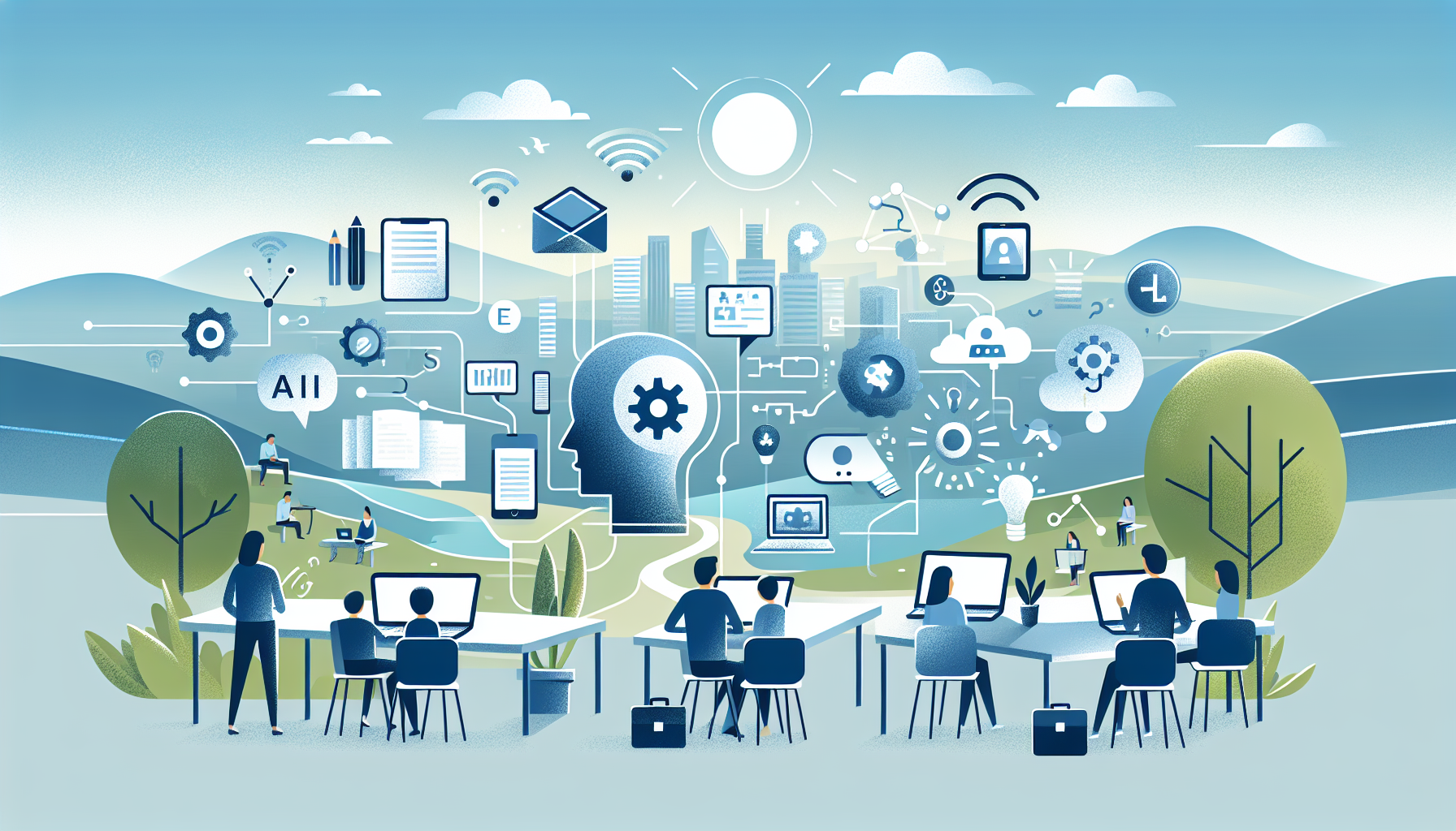 AI Learning Apps: The Next Frontier in EdTech Investment - AI Generated Illustration
